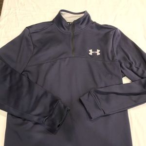 Under Armour Pullover Quarter Zip - Navy